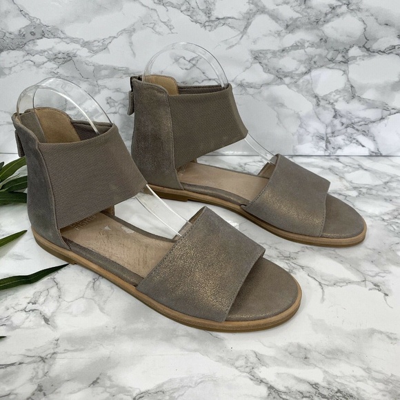 Eileen Fisher Shoes - NEW Eileen Fisher Sign Sandal Platinum Sz 6